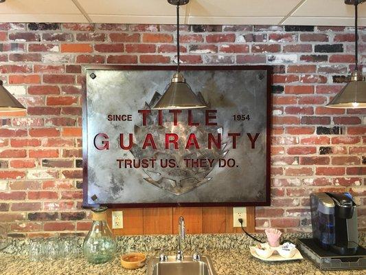 We want to earn your trust!