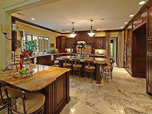 Every appliance you want. Gorgeous granite and marble. Contact Larry Russell for more information on current listings today.