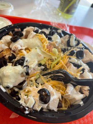 Mexican Chop- small with black olives