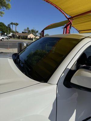 Truck is still soaked