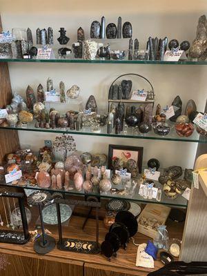 Magic Mushrooms in the Crystal Garden