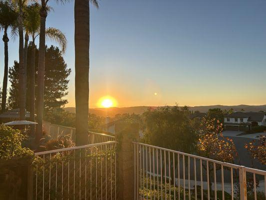 View from the back of the house that we sold