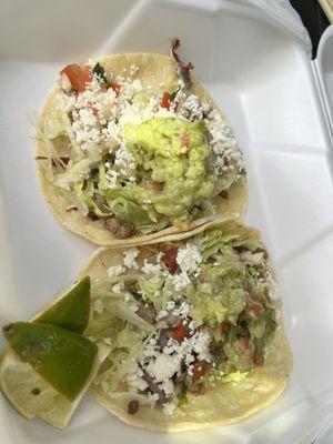 Regis Mexican Grill - prime rib tacos