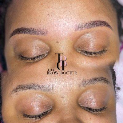 Tint | wax| clean up & shaping