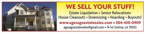 Ages Ago Estate Sales and Business Liquidations