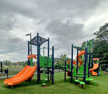 Fun on a cloudy day