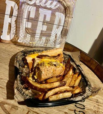 Phillies cheesesteak sandwich (to-go)