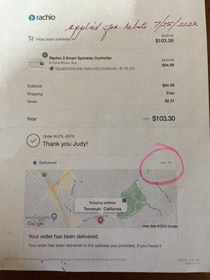 SoCal Water$mart Rebate Program