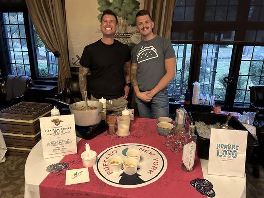 Street corn and mocktail Margarita