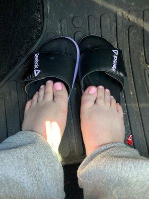 Pedicure, gel
