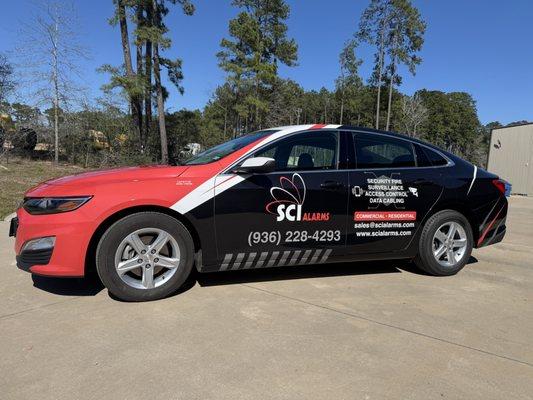 New SCI Sales vehicle