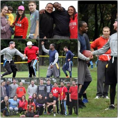 NCG, Inc hosted a charity flag football game! 100% of the proceeds went to the Hartford Animal Shelter.