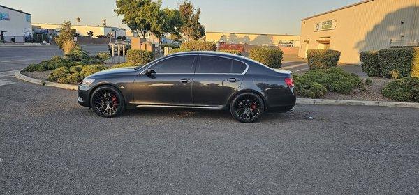 Jet Black Tint & Glass