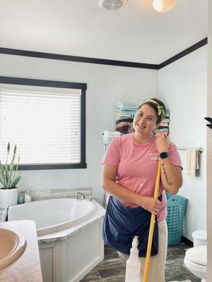 A happy home is a clean home!