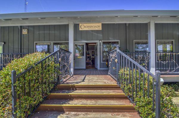 Outside facing store front