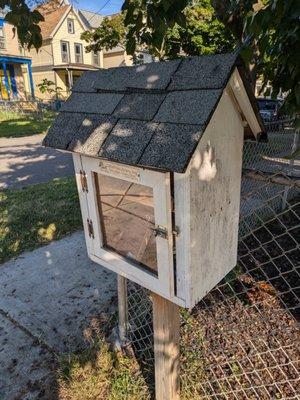 Mass Ave and Plymouth Little Free Library