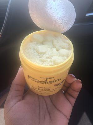 100% unrefined Shea butter