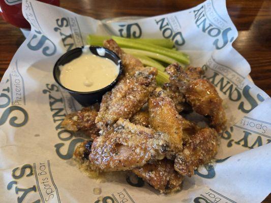 Garlic Parm Wings