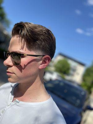 Mens haircut