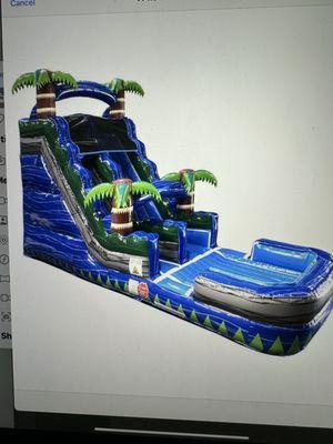 18ft Single Lane Water slide