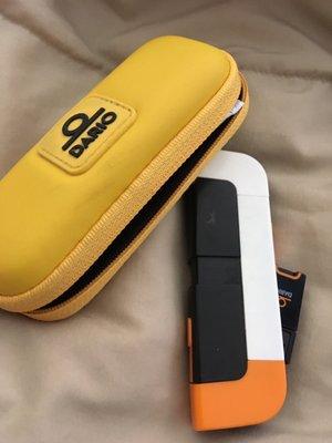 The kit, with meter unlatched, and optional case.