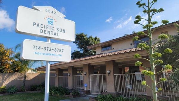 Located conveniently near Bolsa and Springdale next to Arco gas station. Ample free parking in rear.