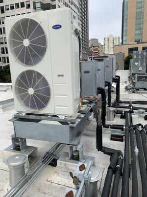 Heat Pump Condenser Replacement.