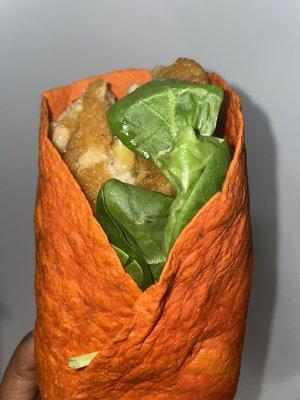 BBQ chic'n wrap