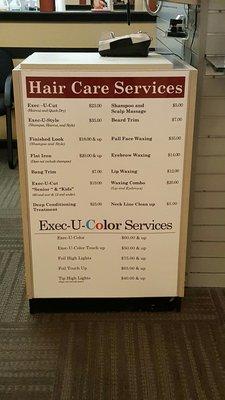 Menu October 2016