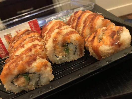 Salmon Katsu Roll ($9.99)