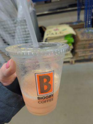 The mango blood orange freeze was one of the best drinks and pick me ups I've ever had!