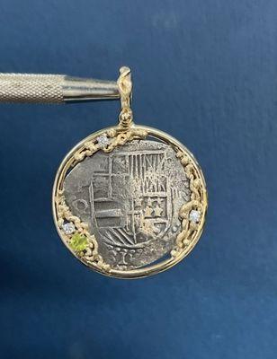 Sophia made this amazing dream catcher