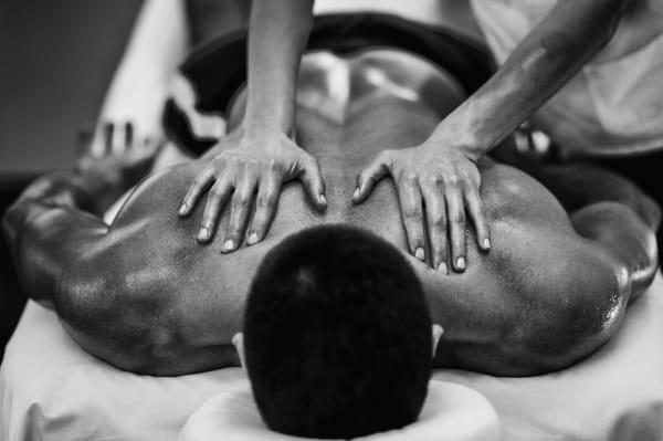 Deep Tissue Massage. Sports Massage