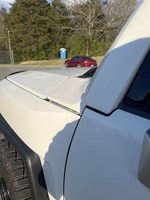 3/27/2025-That recording is just telling, as is this, being called 'fixed', and today, really TCCC?! U C Crooked/Sagging/Unfinished.