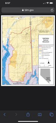 Gold Butte National Monument