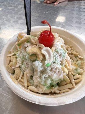 Indian Dish Gola! Delicious! The flavors are light but intriguing! The nuts add a nice crunch and texture.