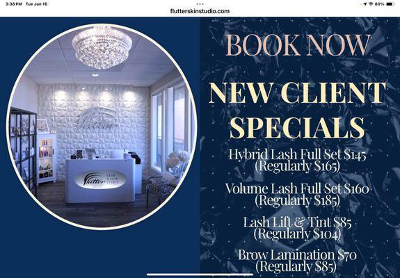 Flutter Lash & Skin Studio