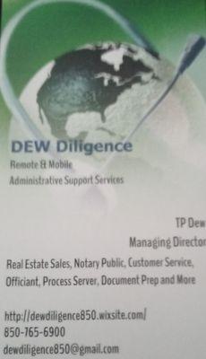 Dew Diligence