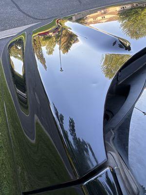 The second dent is hard to see due to the angle it is at.