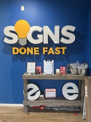 Signs Done Fast