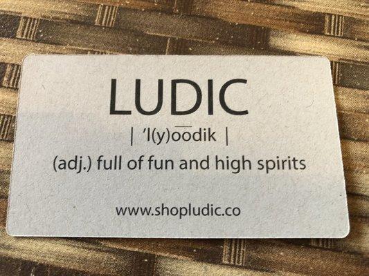 The name of the store and meaning..