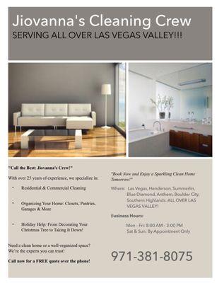 Jiovanna’s Cleaning Crew