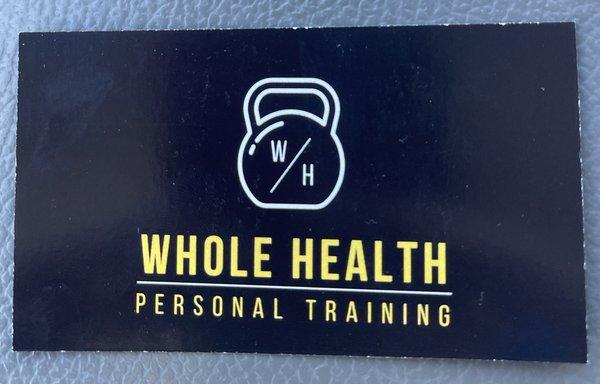 Whole Health Personal Training