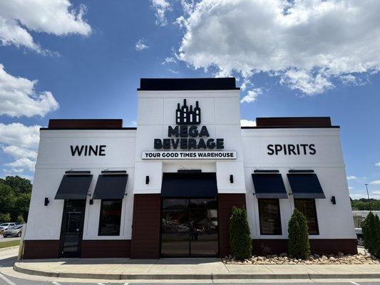 Brick by brick, bottle by bottle--Mega Beverage Rome is on its way!