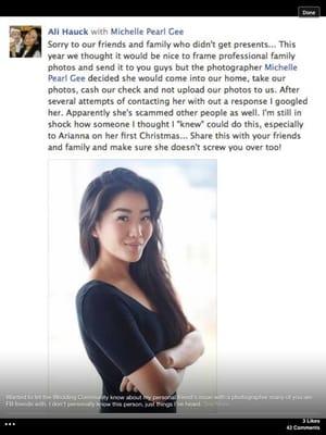 Michelle Pearl Gee Photographer