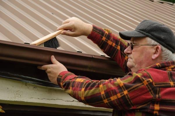 Yes, we install and repair gutter systems as well.