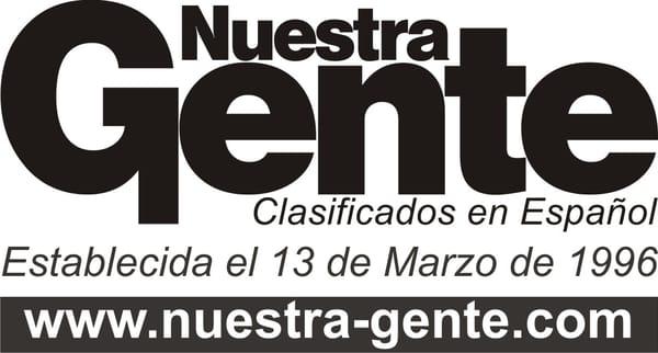 Nuestra Gente Clasificados en español desde 1996.
www.nuestra-gente.com