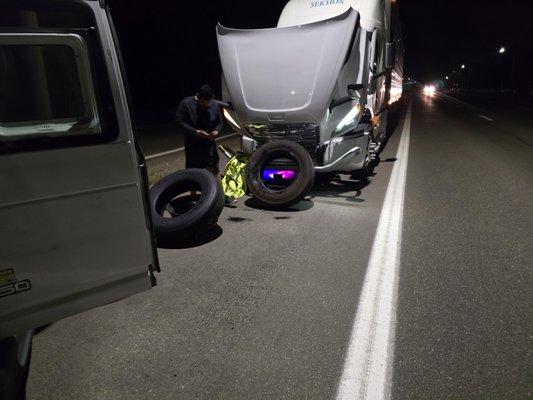 A Truck Tire Service