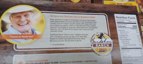 Terry Bradshaw Burgers