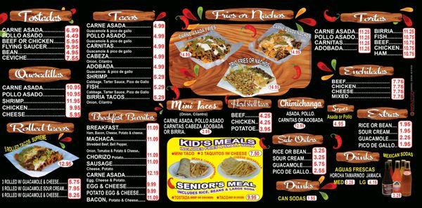 Mandos Mexican food